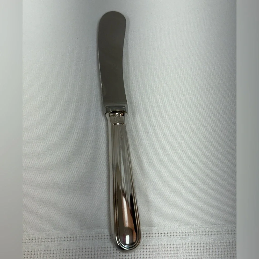 Christofle Silverplated Butter Knife - Picture 1 of 7